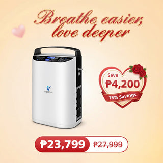 VARON 5L Pulse Flow Portable Oxygen Concentrator VP-1