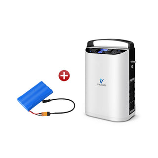VARON VP-1 Oxygen Concentrator Combo with Extra Battery