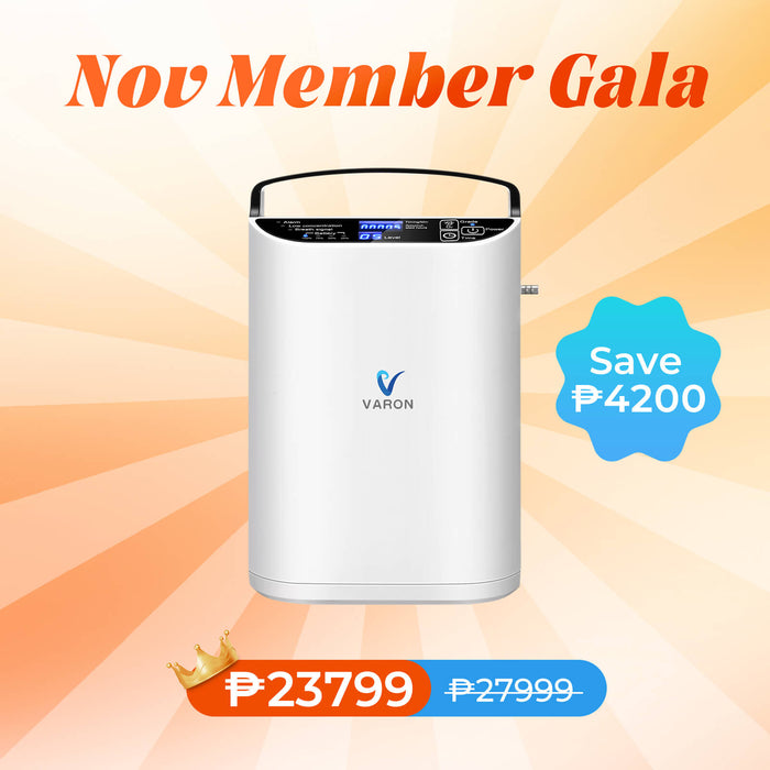 VARON 5L Pulse Flow Portable Oxygen Concentrator VP-1