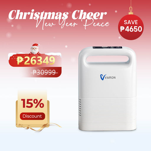 VARON 5L Pulse Flow Portable Oxygen Concentrator VP-2