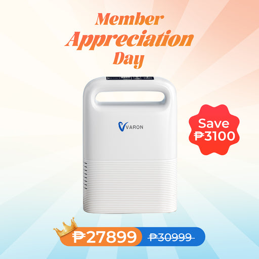 VARON 5L Pulse Flow Portable Oxygen Concentrator VP-2