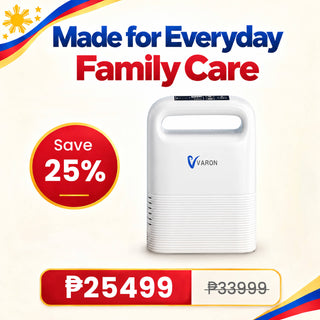 VARON 5L Pulse Flow Portable Oxygen Concentrator VP-2