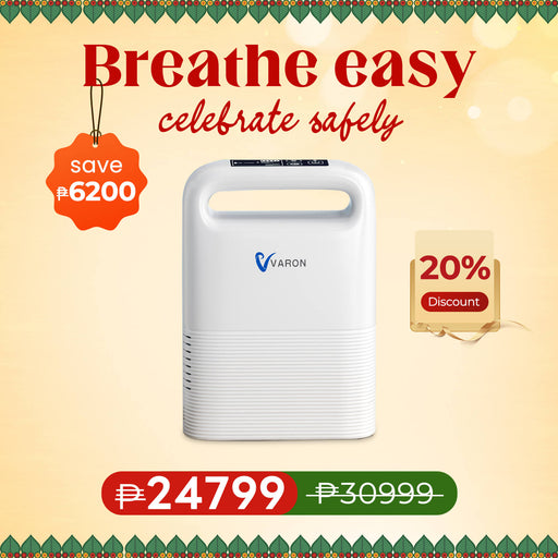 VARON 5L Pulse Flow Portable Oxygen Concentrator VP-2