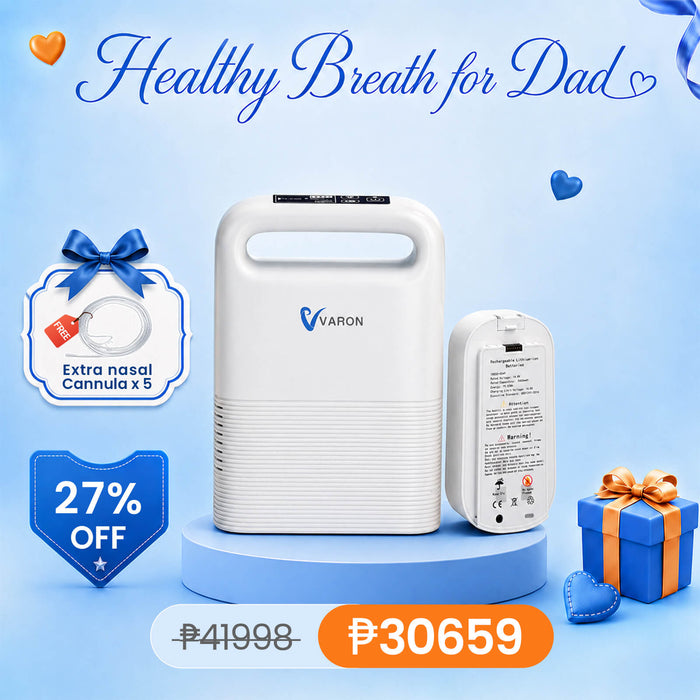 VARON 5L Pulse Flow Portable Oxygen Concentrator VP-2