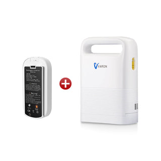 VARON VP-2 Oxygen Concentrator Combo with Extra Battery