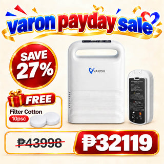 VARON VP-2 Oxygen Concentrator Combo with Extra Battery