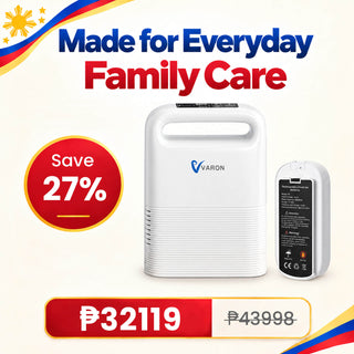 VARON VP-2 Oxygen Concentrator Combo with Extra Battery