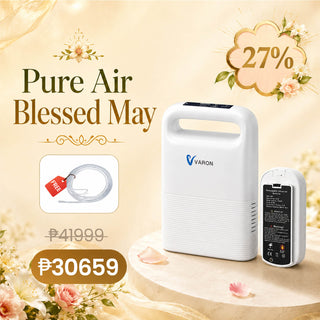 VARON VP-2 Oxygen Concentrator Combo with Extra Battery