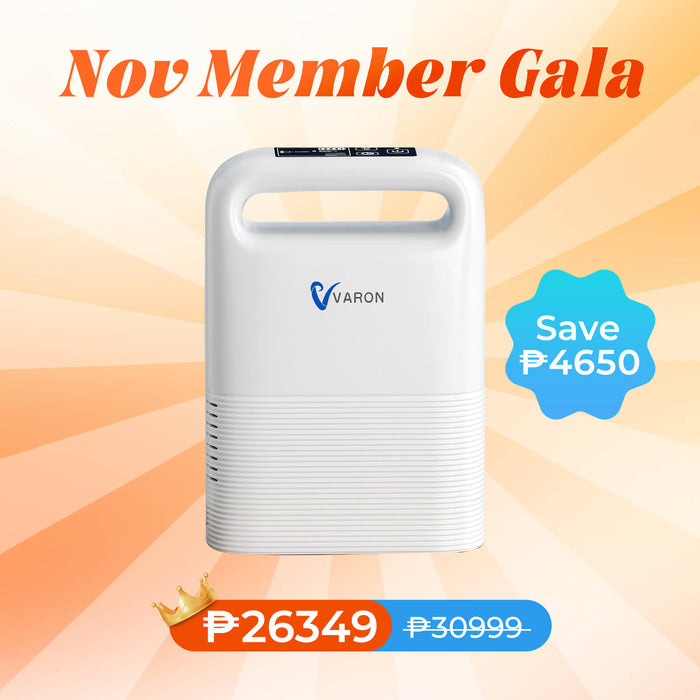 VARON 5L Pulse Flow Portable Oxygen Concentrator VP-2
