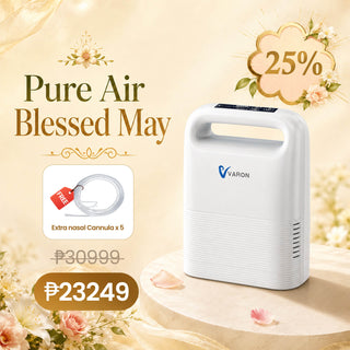 VARON 5L Pulse Flow Portable Oxygen Concentrator VP-2