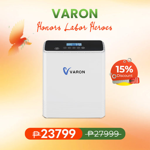 VARON 1-6L Continuous Flow Portable Oxygen Concentrator VP-6
