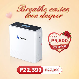 VARON 1-6L Continuous Flow Portable Oxygen Concentrator VP-6