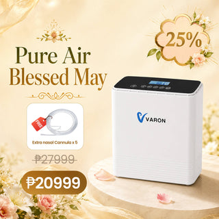 VARON 6L Continuous Flow Portable Oxygen Concentrator VP-6