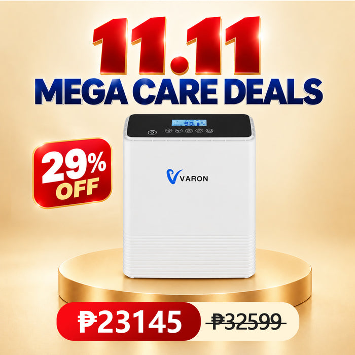 VARON 1-6L Continuous Flow Portable Oxygen Concentrator VP-6
