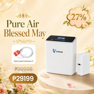 VARON VP-6 Oxygen Concentrator Combo with Extra Battery