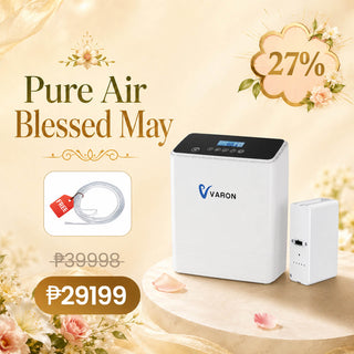 VARON VP-6 Oxygen Concentrator Combo with Extra Battery