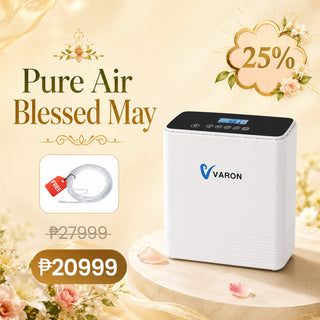 VARON 6L Continuous Flow Portable Oxygen Concentrator VP-6