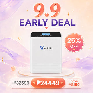 VARON 6L Continuous Flow Portable Oxygen Concentrator VP-6