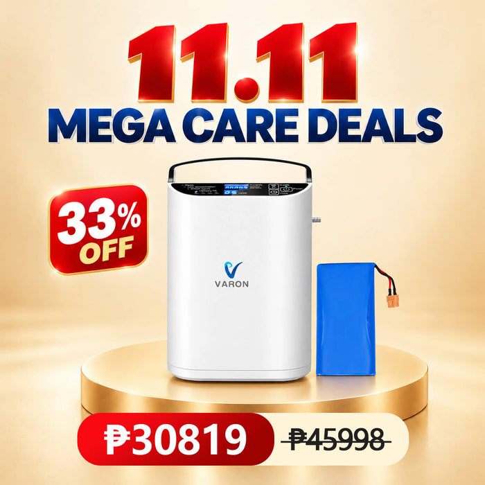 VARON 5L Pulse Flow Portable Oxygen Concentrator VP-1