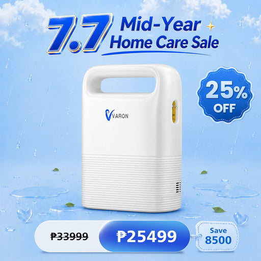 VARON 5L Pulse Flow Portable Oxygen Concentrator VP-2