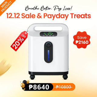 VARON 1-8L/min Home Oxygen Concentrator DF-011