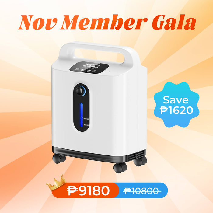 VARON DF-011 | Patuloy na Daloy na 1-8L/Min Oxygen Concentrator para sa Tahanan