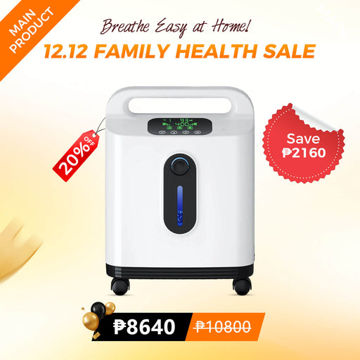 VARON DF-011 |Continuous Flow Home-Use 1-8L/Min Oxygen Concentrator