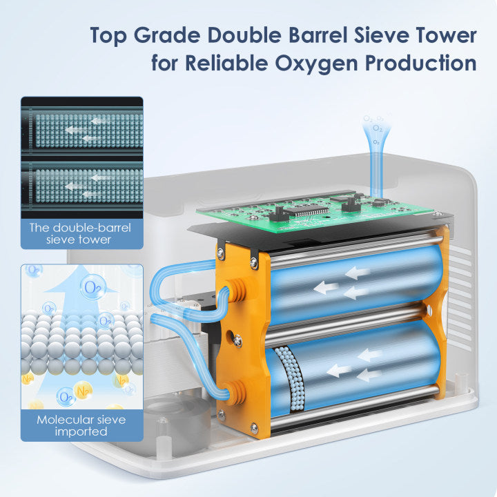 VARON 3L/min Portable Oxygen Concentrator VL-2