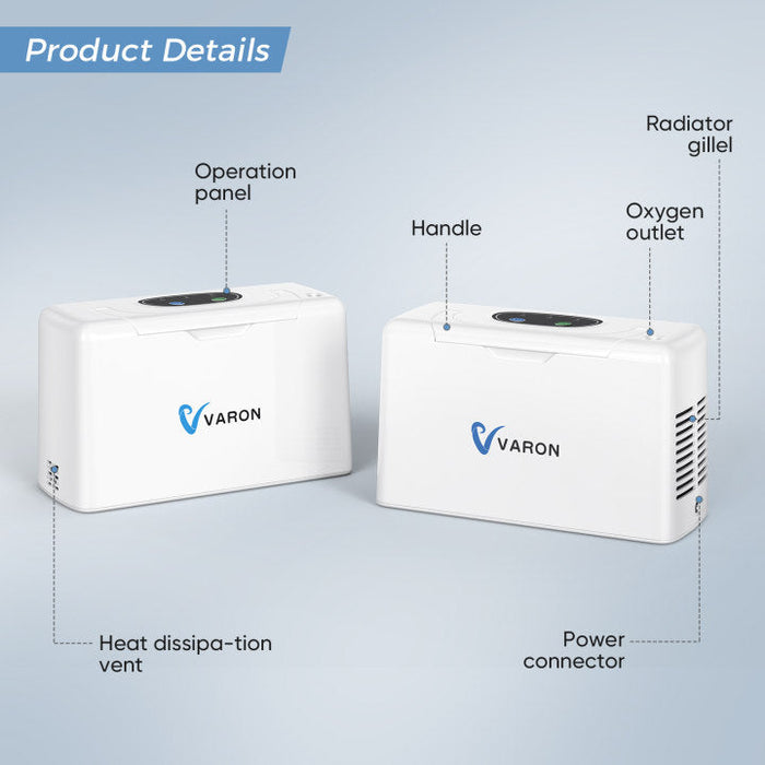 VARON 3L/min Portable Oxygen Concentrator VL-2