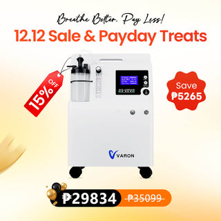 VARON 5L Premium Home Oxygen Concentrator Serene 5