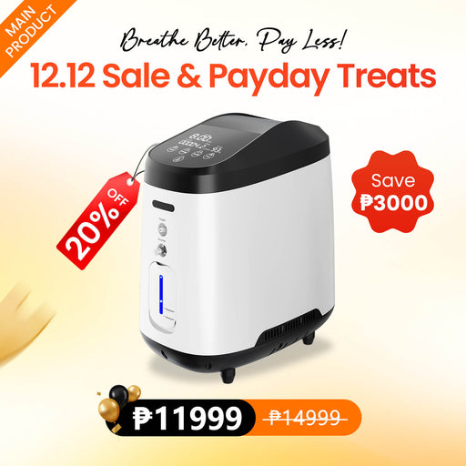 VARON 1-8L/min Home Oxygen Concentrator VH-2 PRO