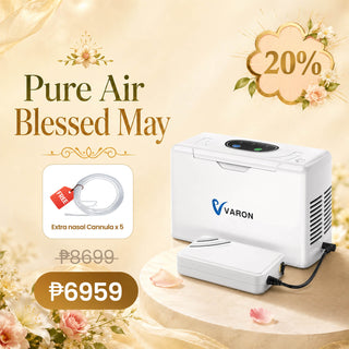 VARON 3L Continuous  Flow Portable Oxygen Concentrator VL-2
