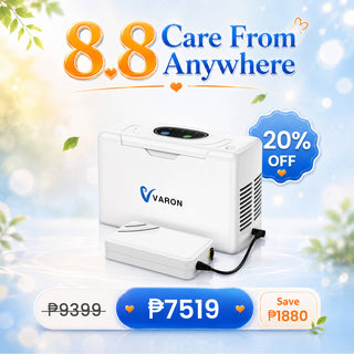 VARON 3L Continuous  Flow Portable Oxygen Concentrator VL-2