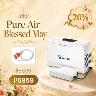 VARON 3L Continuous  Flow Portable Oxygen Concentrator VL-2