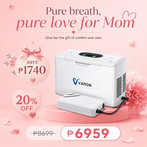 VARON 3L/min Portable Oxygen Concentrator VL-2