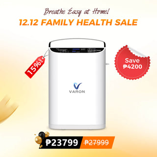 VARON 5L Pulse Flow Portable Oxygen Concentrator VP-1